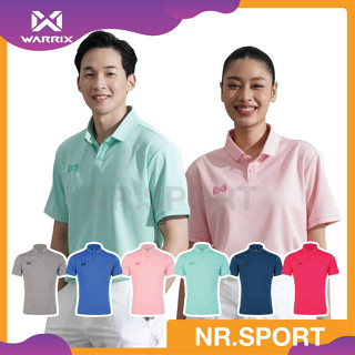 ***ใหม่ล่าสุด*** WARRIX เสื้อโปโล   232PLACL34   เสื้อสีน้ำเงิน เสื้อคอปก