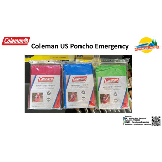 Coleman US Poncho Emergency ชุดกันฝนขนาดเบา