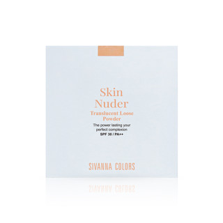 SIVANNA COLORS SKIN NUDER TRANSLUCENT LOOSE POWDER : HF1008 | แป้งฝุ่น&amp;แป้งพัฟ