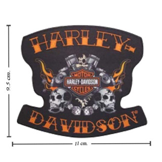 อาร์มปัก Harley Davidson ตัวรีดติดเสื้อ อาร์มรีดติดเสื้อ