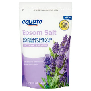 เกลือสปา เกลือขัดผิว เกลืออโรม่ากลิ่นลาเวนเดอร์ Equate Epsom Salt Soothing Lavender