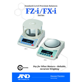 เครื่องชั่งดิจิตอล ทศนิยม 2 ตำแหน่ง Precision balance 3200 g. ความละเอียด 0.01 mg. รุ่น FX3000I A&amp;D ญี่ปุ่น พร้อมส่ง