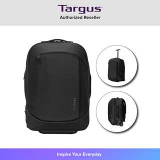 Targus EcoSmart Mobile Tech Traveler Rolling Backpack (TBR040) กระเป๋าเป้สำหรับใส่โน๊ตบุ๊ค 15.6" แบบมีล้อลาก