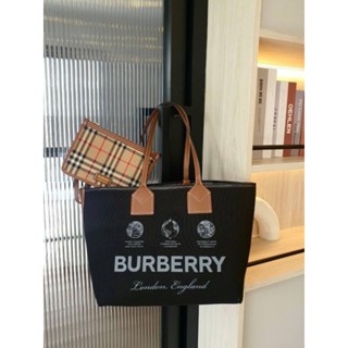 BURBERRY LARGE LONDON TOTE BAG