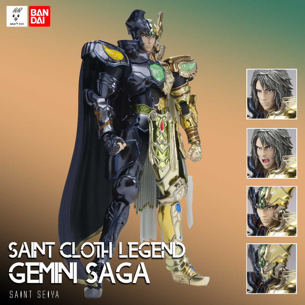 ฟิกเกอร์ Saint Seiya - Saint Cloth Legend Gemini Saga (BANDAI)