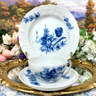 Royal Copenhagen Blue Flower Teacup ถ้วยชา จานขนม