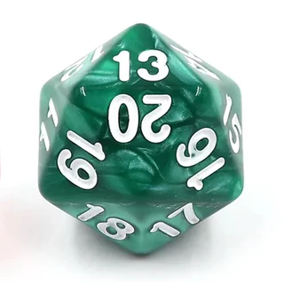 ลูกเต๋า D20 & สุ่มหลายแบบ Random DICE D4 D6 D8 D10 D12 D20 D100 (1ลูก, 1die) | DnD D&D MTG RPG TRPG บอร์ดเกม Magic เมจิก
