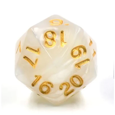 ลูกเต๋า D20 & สุ่มหลายแบบ Random DICE D4 D6 D8 D10 D12 D20 D100 (1ลูก, 1die) | DnD D&D MTG RPG TRPG บอร์ดเกม Magic เมจิก thumbnail 4