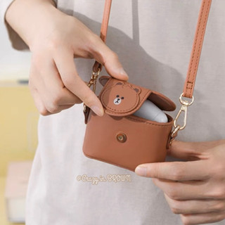 Brown Mini Airpods Bag ** พรีออเดอร์ 2-3 อาทิตย์