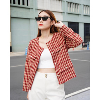 (ลด 80.- โค้ด MG24P) TWOMORROW l Cardigan Tweed