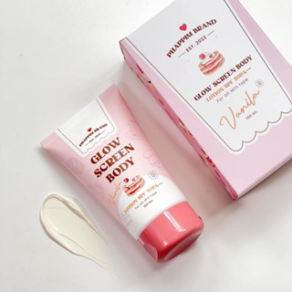 💥พร้อมส่ง | ถูก | ของแท้💯กันแดดขนม กลิ่นวนิลา Glow Screen Body Lotion SPF50PA+++