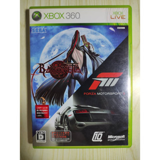 (มือ2)​ Xbox​ 360​ -​ Bayonetta / Forza Motorsport 3​ (ntsc-j)​​​*รองรับ X360 โซน Asia &amp; เครื่อง XB one , XB series X