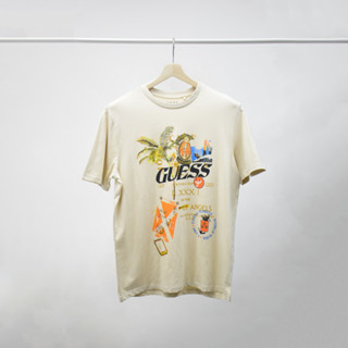    GUESS (GES-033)  เสื้อแบรนด์แท้ ผ้าcotton ผ้านิ่มใส่สบาย ระบายอากาศได้ดี  ใส่ได้ทั้งชายและหญิง