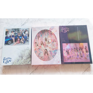 อัลบั้ม TWICE - Taste of Love Album แกะแล้ว ไม่มีการ์ด ไม่มีโปสเตอร์ พร้อมส่ง Kpop CD