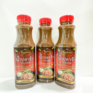 น้ำปลาร้า-รัญจวน ขนาด 350 ml 3 ขวด