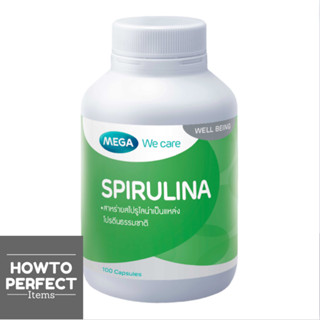 MEGA Spirulina โปรตีนเสริม สารสกัดจากสาหร่ายสไปรูลิน่า