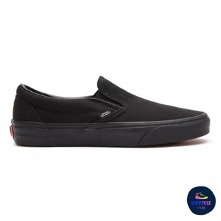 [ของแท้ ส่งฟรี จากไทย] VANS CLASSIC SLIP-ON - BLACK/BLACK