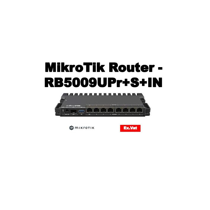 MikroTik Router - RB5009UPr+S+IN