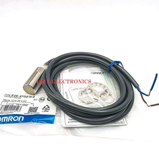 Proximity Switch E2E-X7D2-N-Z พร็อกซิมิตี้เซ็นเซอร์จับโลหะ 2สาย DC M18 ชนิด NC ระยะจับ 7มิล