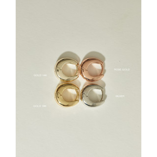 Julys - mini u huggie earrings