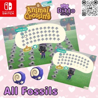 Animal Crossing New Horizons Fossils