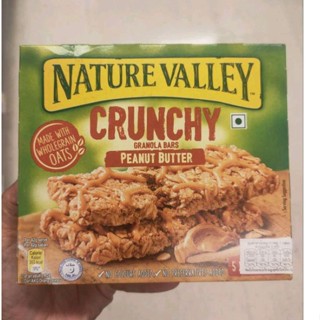 Nature Valley Peanut Butter Crunchy Granola Bars ธัญพืช อบกรอบ 210g