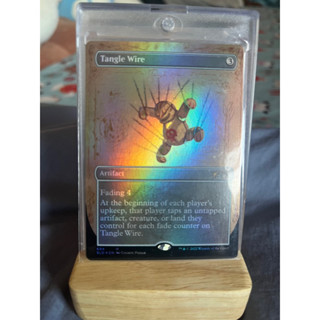 การ์ด MTG Tangle Wire Foil Artifact Magic the gathering EDH Commander รุ่น Secret Lair สภาพ Nm