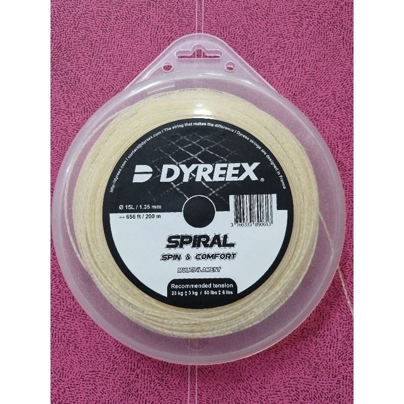 DYREEX :SPIRAL SPIN&COMFORT 1.35MM/200M(ขายเป็นม้วน)