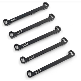 Yeah racing ALUMINUM 7075 FRONT TIE ROD SET (-1 ,-0.5 , 0 ,+0.5 ,+1) FOR KYOSHO MINI-Z MR02/03 KY03-004BK