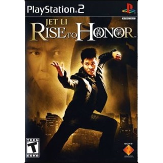 แผ่นเกมส์Ps2 - Jet li Rise To Honor เจ็ทลี เกมตลุยด่านต่อสู้ (เก็บปลายทางได้)✅️