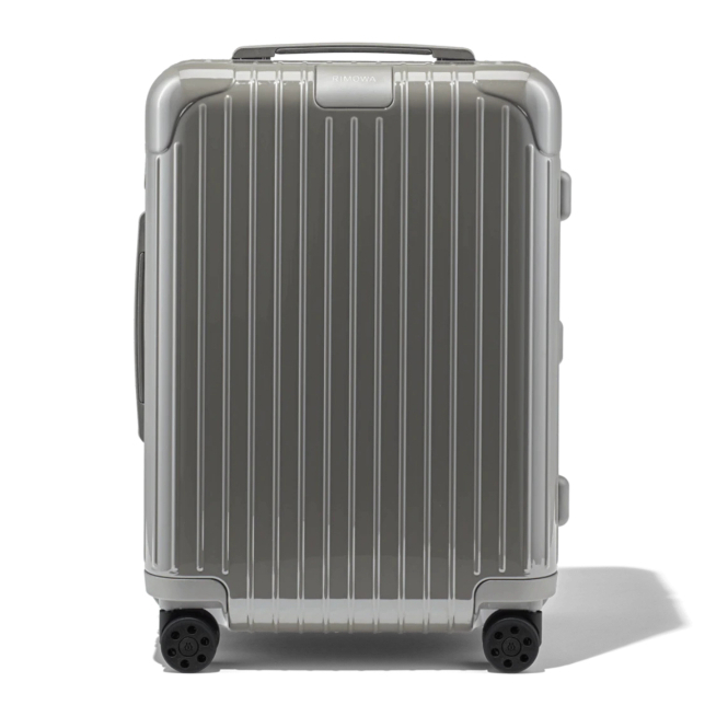 กระเป๋าเดินทางขนาดเล็ก Size Cabin แบรนด์ Rimowa รุ่น Essential Cabin สี Slate Gloss Color (Gray)