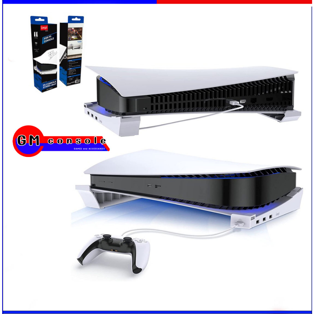 For PS5 Console Horizontal Ipega Para PS5 Con Puerto USB Compatible Con Playstation 5 Disc &amp; Digital Edition