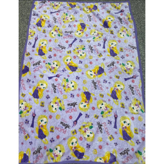 Disney Rapunzel Princess &amp; Pascal Blanket ผ้าห่ม เจ้าหญิง ราพันเซล และ กิ้งก่า ปาสคาล ขนนุ่มนาโน งานลิขสิทธิ์ งานหายาก