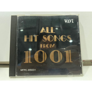 1   CD  MUSIC  ซีดีเพลง     ALL   HIT SONGS FROM 1001    (K3E14)