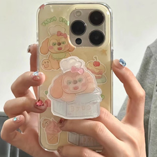 🎁ส่งของขวัญ🎁เคสไอโฟน สำหรับ 11 13 for iPhone Case 14 12 Pro Max น่ารัก การ์ตูน พร้อมขาตั้ง  กันกระแทก ปกป้อง เคสโทรศัพท์