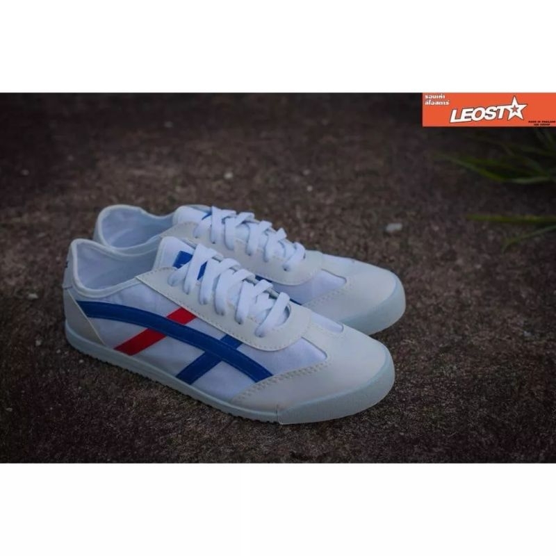 🔥Hot item🔥 ส่งไว !!! ราคาถูกที่สุด !!! ของแท้ 💯% !!! Leo Star รองเท้าผ้าใบ ทรงโอนิซึกะ  ไซส์​ : 39 - 44
