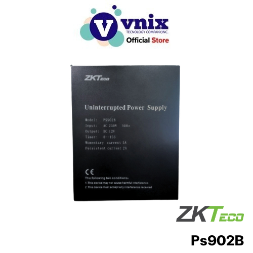 Ps902B ZK Power Supply 12Vdc.5Amp (ต้องใช้คู่กับ ZK Battery 7.5AH) By Vnix Group