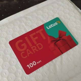 Gift Card Lotus 100 Baht...