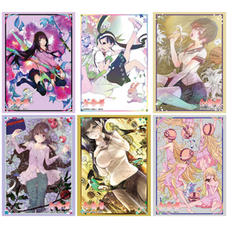 เศษสลีฟ Bushiroad Sleeve Bakemonogatari : Hitagi, Mayoi, Kanbaru, Nedeko, Tsubasa, Shinobu