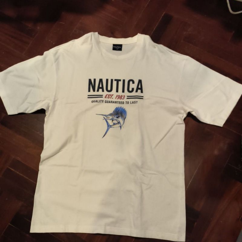 เสื้อยืด Nautica แท้💯 size XL สภาพดีค่ะ