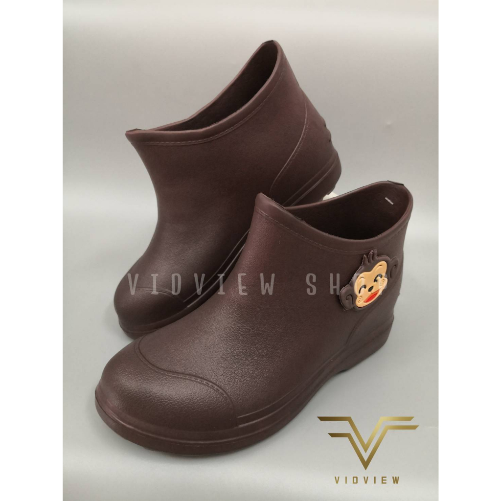 VIDVIEW !!ลดสนั่น!! รองเท้าบูท ข้อสั้น Prado Gang เบอร์ 36-42 รองเท้าใส่สบาย รองเท้าผู้หญิง บูทข้อสั้น 91G