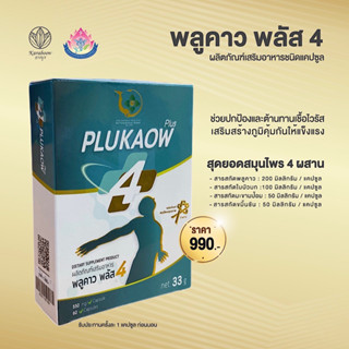 PLUKAOW PLUS 4 | อาหารเสริม สุดยอดสมุนไพร 1 กล่อง 60 แคปซูล [Karaboon]