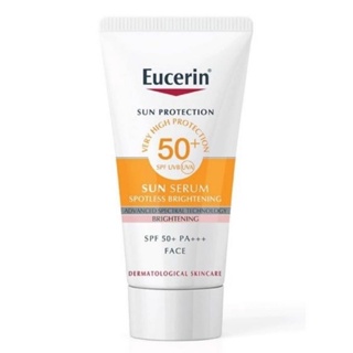 Eucerin​ Sun SPOTLESS BRIGHTENING SERUM​ SPF50+ PA+++ 7ml.​ Exp​ 04/03/2024​