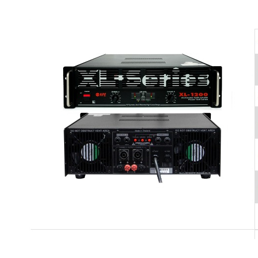 เพาเวอร์แอมป์กลางแจ้ง ขยายเสียง STEREO POWER AMP XL-1200 II NPE