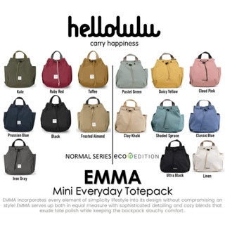 Hellolulu รุ่น Emma - มีหลายสีให้เลือก กระเป๋าสะพายหลัง กระเป๋า Tote Pack กระเป๋าถือผู้หญิง BC-H50230 กระเป๋าสะพายหลังผู้หญิง กระเป๋าสะพายผู้หญิง