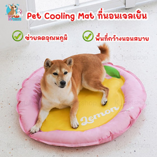 Zeze Pet Cooling Mat ที่นอนเจลเย็นสำหรับสัตว์เลี้ยง ช่วยลดอุณหภูมิร่างกาย พื้นที่กว้างนอนสบาย ที่นอนสุนัข ที่นอนแมว