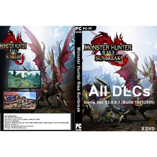 แผ่นเกมส์ PC Monster Hunter Rise Sunbreak (8DVD)