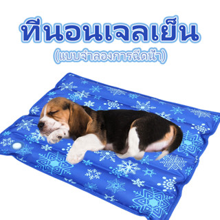 🐕พร้อมส่ง  ที่นอนเจลเย็นสุนัข ที่นอนเจลเย็น แผ่นเจลเย็นแมว แผ่นเจลเย็นสุนัข ที่นอนเย็นสุนัข  Pet Cool mat （การฉีดน้ำ）