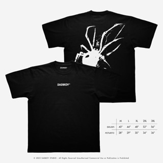 SADBOY® | Black Widow | Semi-Oversized | 100% Organic Cotton