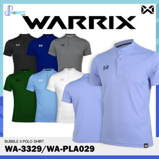 เสื้อโปโล เสื้อโปโลแขนสั้น Bubble II Polo Shirt WARRIX รหัส WA-3329 ชุดที่ 1 ของแท้100%